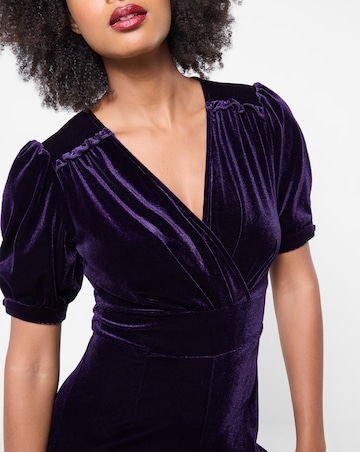 Joe Browns Gabriella Velour Wrap Front Jumpsuit