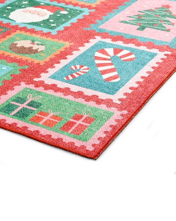 Christmas Stamps Washable Runner