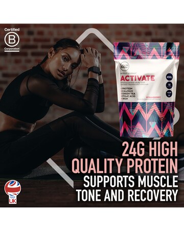 Bio-Synergy Active Woman Activate Strawberry Protein Powder - 450g