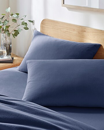 Pure Cotton Cosy Brushed Housewife Pillowcases