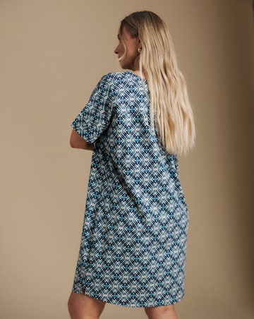 Julipa Petite Cotton Jersey Pocket Shift Dress