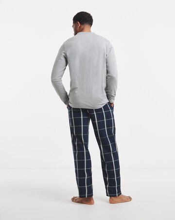 Grandad Check Fleece PJ Set