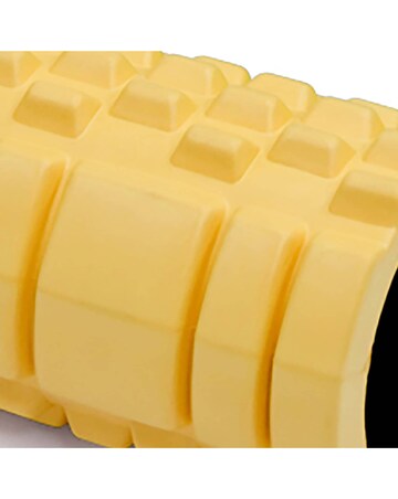 Davina McCall Yoga Mat & Foam Roller Set Yellow