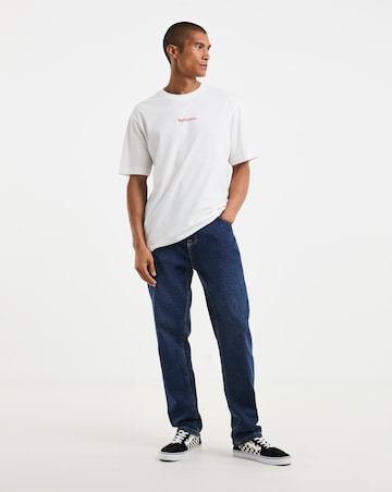 Only & Sons Rolling Stones Back Print T-Shirt - White