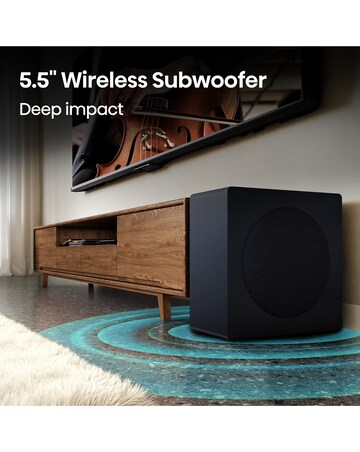 Hisense HS2100S 2.1ch 240W Soundbar with DTS Virtual X and Wireless Subwoofer