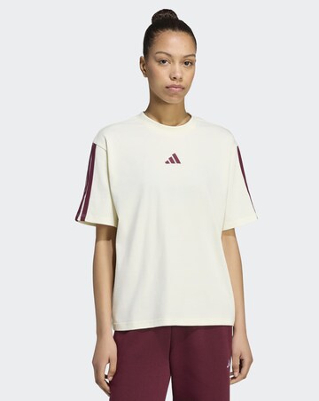 adidas 3 Stripe Boyfriend T-Shirt