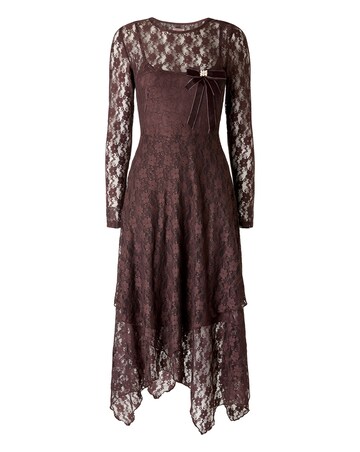 Joe Browns Bella Long Sleeve Lace Maxi Dress