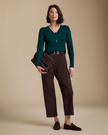 Julipa Cable V Neck Jumper