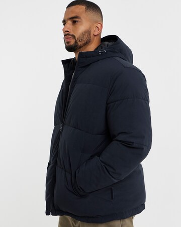 Jack & Jones Galaxy Puffer Jacket - Navy