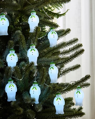 Snowman String Lights