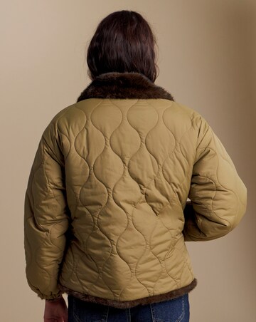 Julipa Reversible Fur Padded Coat
