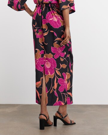 Joanna Hope Printed Crepe Skirt