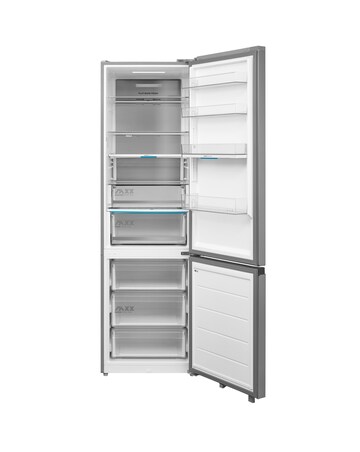 Midea Large Capacity Combi Fridge Freezer - Inox + Installation
