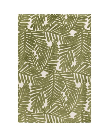 Zouk Leaves Indoor/Outdoor Rug