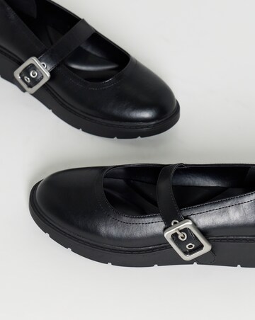 Dominga Buckle Mary Jane Shoes - Wide Fit (E)