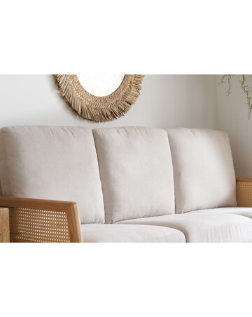 Ida Rattan 3 Seater Sofa