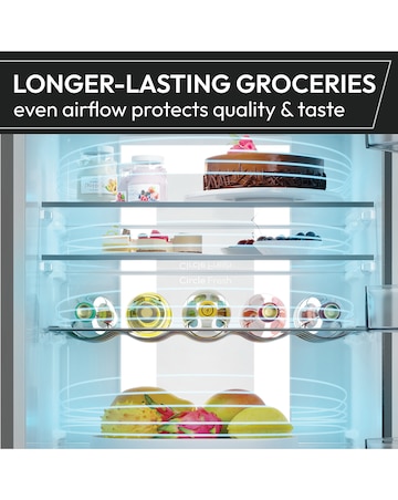 Hoover 300 HONCQ2T618CWK Fridge Freezer