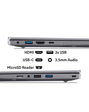 Acer Aspire Lite Laptop - 14in Ryzen 3 8GB 256GB - Silver