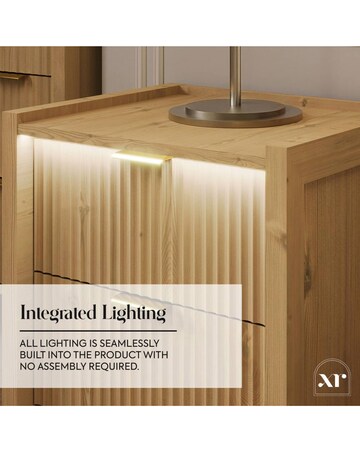XR Living Dakota Side Table With App Control Lights