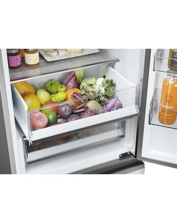 Haier Combi 3DR Series 5 HTW5618ENMG 180cm Refrigerator Inox + Install