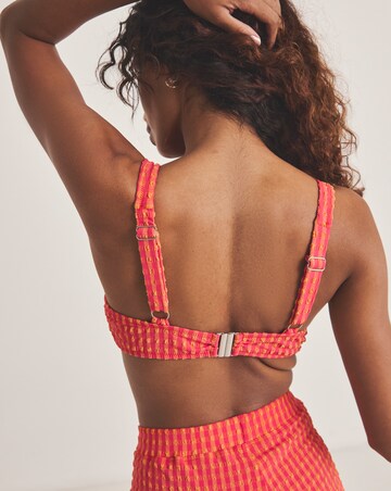 Magisculpt Gingham Underwired Bikini Top