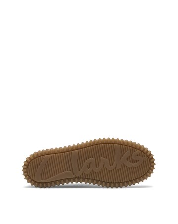 Clarks Torhill Lo Suede Shoe - Light Brown