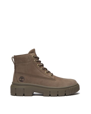 Timberland Brown Greyfield Lace Up Boots - Standard Fit (D)