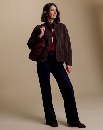 Julipa Zip Through Borg Fleece