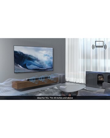 TCL S55HK Series 2.1 Dolby Atmos All-in-One Dual Bass Soundbar with Subwoofer