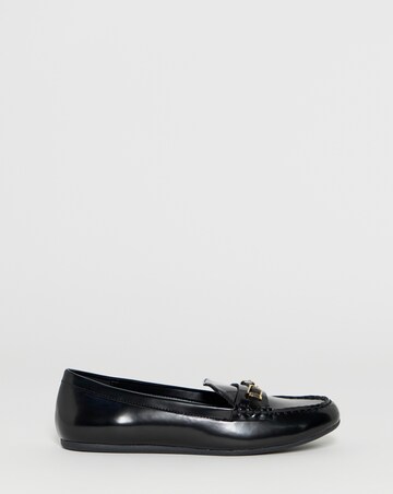 Kennedy Double Buckle Detail Loafers - Wide Fit (E)