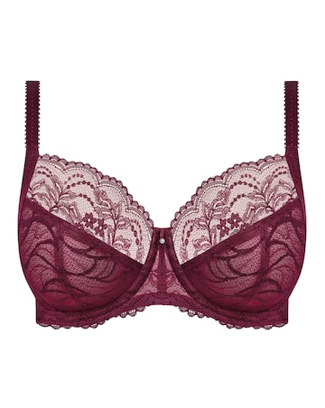 Fantasie Cecile Full Cup Wired Side Support Bra Burgundy