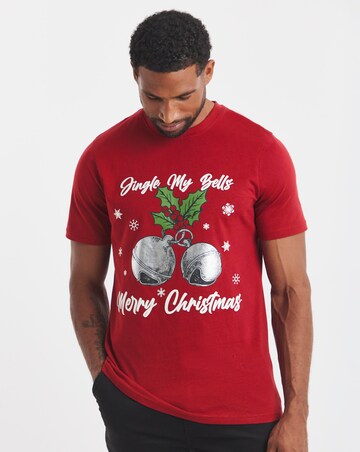 Jingle Bells Xmas Graphic T-Shirt