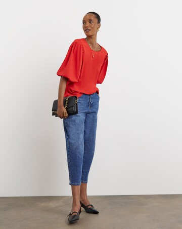 Joanna Hope Puff Sleeve Blouse