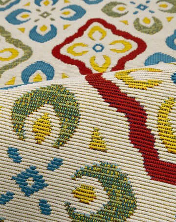 Tropicana Checker Indoor/Outdoor Rug