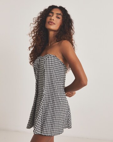 MAGISCULPT Gingham 360 Degree Shaping Swimdress
