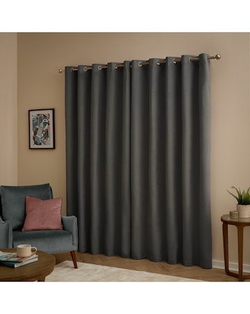 Furn. The Ultimate Velvet Blackout Eyelet Curtains
