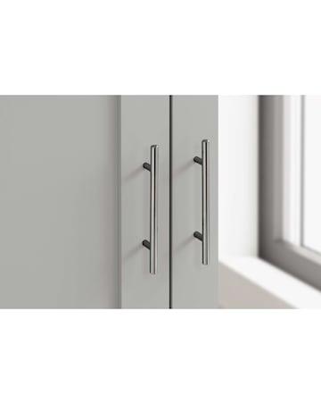 Highgate 3 Door Wardrobe With Mirror
