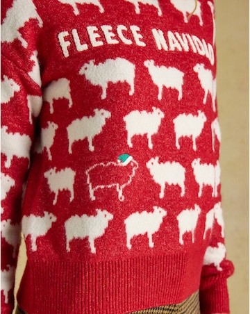 Joules Fleece Navidad Knit Jumper