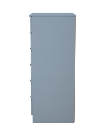 Humber Ready Assembled 1 Door 5 Drawer Kids Wardrobe - Kids