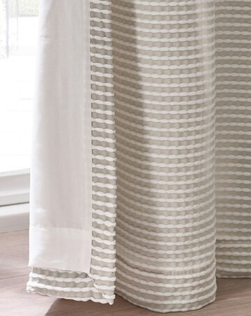 Catherine Lansfield Stab Stitch Curtains