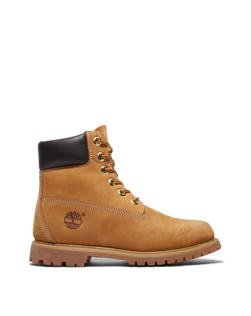 Timberland Wheat Premium 6 Inch Lace Up Boots - Standard Fit (D)