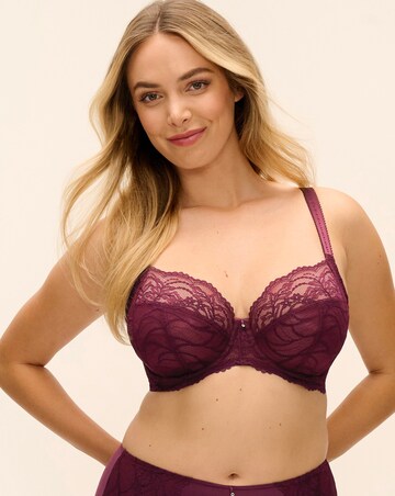 Fantasie Cecile Full Cup Wired Side Support Bra Burgundy