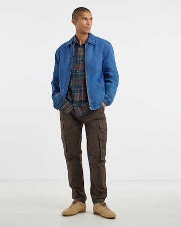 Long Sleeve Check Flannel Shirt