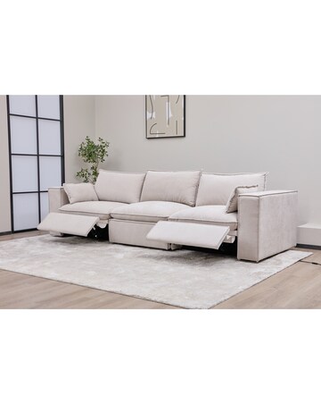 Campbell 3 Seater Power Recliner Sofa