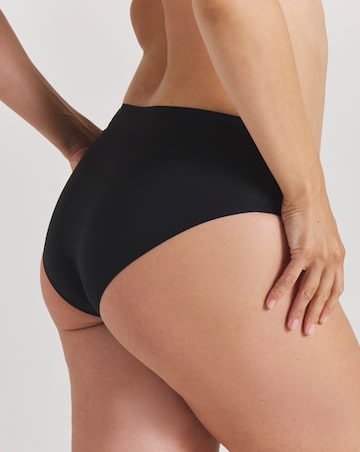 Sloggi (2 Pack) Zero One Midi Knickers Black