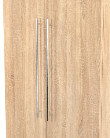 Osprey Ready Assembled 2 Door Midi Wardrobe - Kids