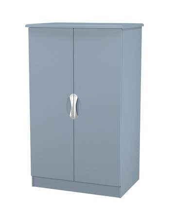 Haydn Ready Assembled 2 Door Midi Wardrobe - Kids