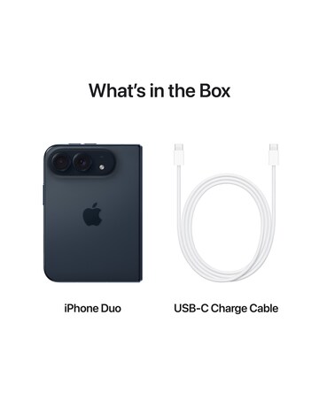 Apple iPhone Duo 256GB - Night Sky