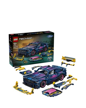 LEGO Technic Custom Garage Ford Mustang GT CAR 42236