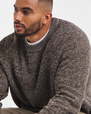 Cotton Twist Crew Neck Jumper